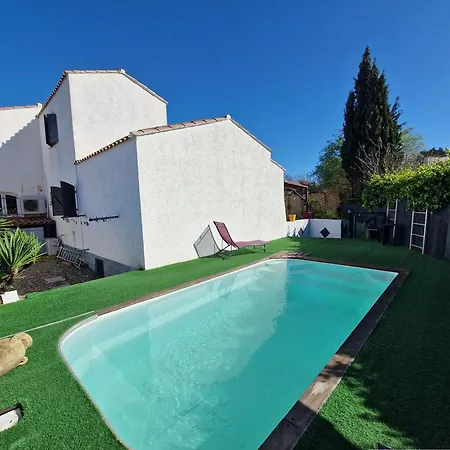 Avec Climatisation, Piscine Et Jardin Prive - Fr-1-387-230 *
