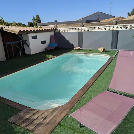 Villa Avec Climatisation, Piscine Et Jardin Prive - Fr-1-387-230 Marseillan (Herault)